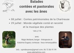 Balade contée avec les ânes : Monde végétale et la musique des plantes